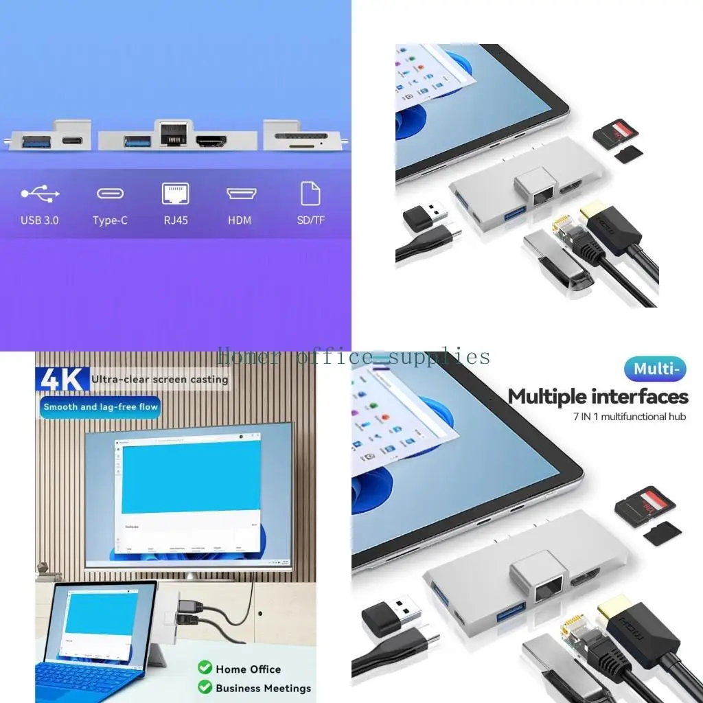 

Док-станция K43B Type-C для X/8/9 — Ethernet, USB устройство чтения карт TF