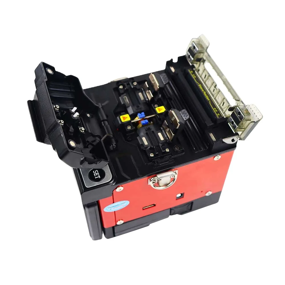 HSGQ-FS001 الانصهار جهاز الربط عالية الجودة آلة ربط الألياف البصرية لمعدات Ftth/Fttx المستخدمة في نموذج الشبكة AI9