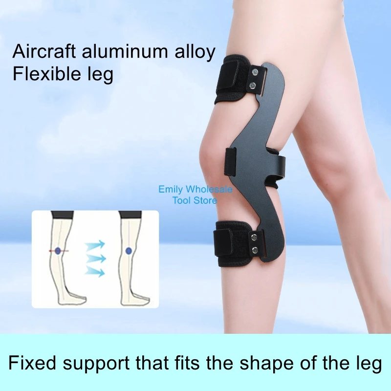 

Knee hyperextension orthotic band posterior arch aid hemiplegic knee varus immobilization brace