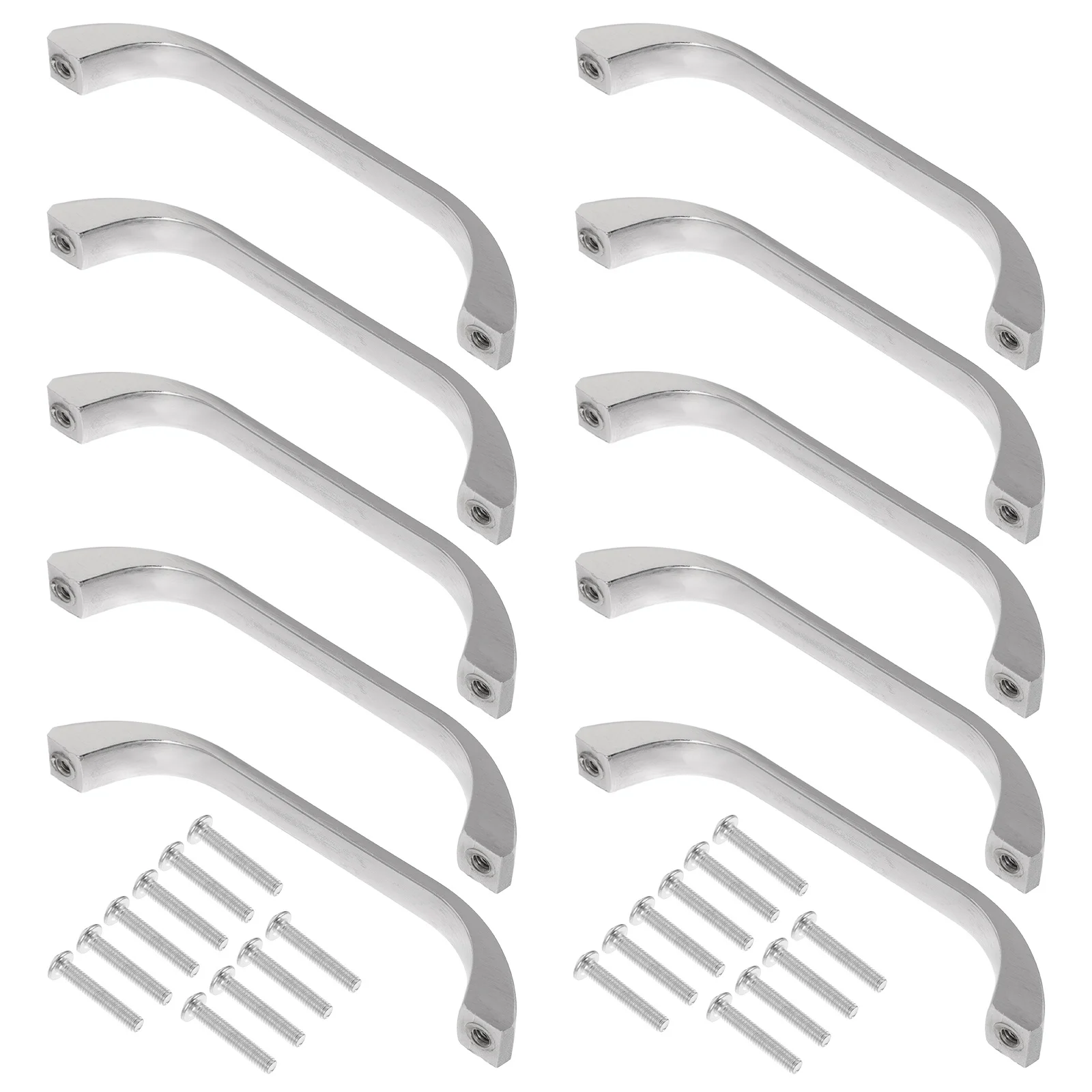 10 pçs armário alças de liga de zinco guarda-roupa puxa botões de gaveta à prova de ferrugem para armário de cozinha móveis ferragem