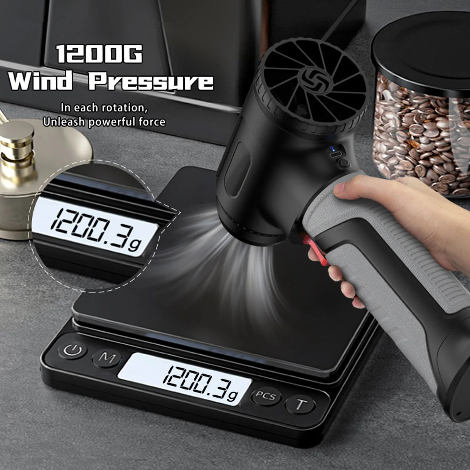 자동차 건조기 공기 송풍기 64mm 덕트 브러시리스 모터 1200g 스러스트 휴대용 전기 공기 송풍기 무선 공기 송풍기 전기 공기 송풍기