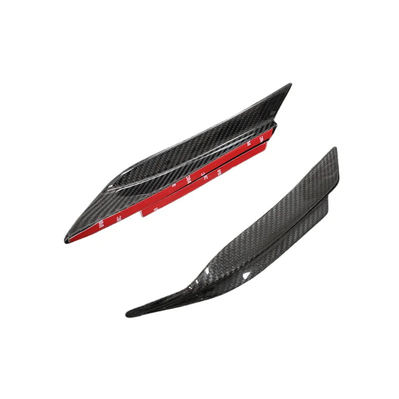 

Используется для Maserati MC20, сухое углеродное волокно, OD-стиль, армирующая полоса переднего бампера, комплект ветровых лопастей для переднего бампера