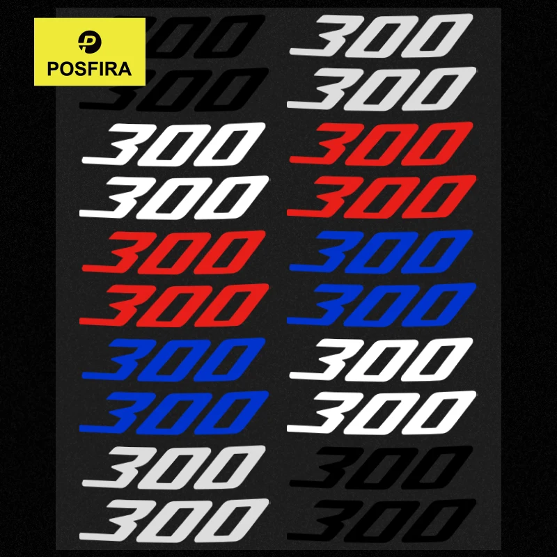 POSFIRA Motorcycle Sticker Waterproof Decals for Sym Joyride 300 Cruisym 300 Alpha Accessories 2018-2024 2023 Motorbike Stickers