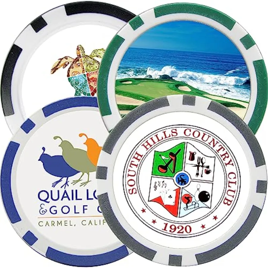 

Custom Poker Chip 2 Sided Imprint for Casino Events Gaming Parties and Corporate Team Building: Durable HighQuality Chips with