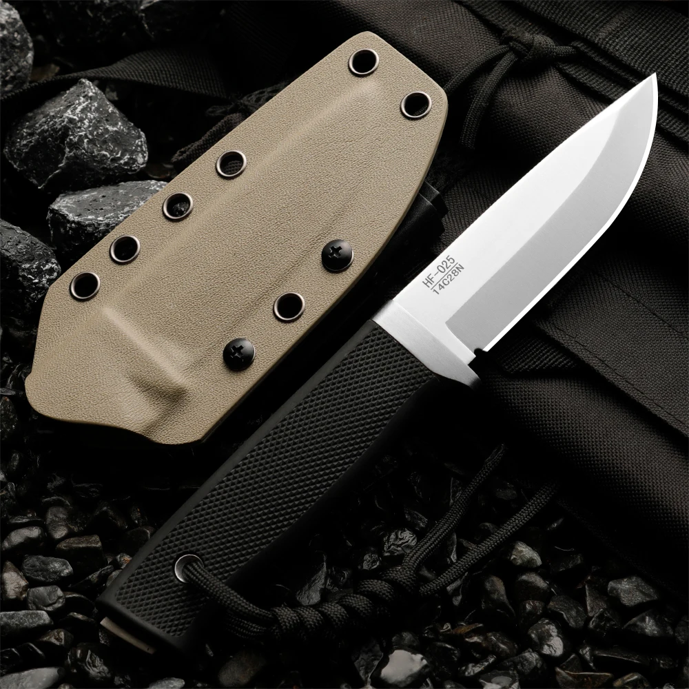 Wysokiej jakości stalowy nóż z – Bushcraft Knife Fixed recenzja i cena
