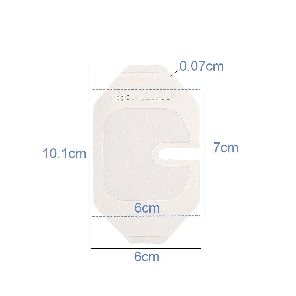 5-50PCS 6x7cm Transparent PU Film Wound Dressing Waterproof Adhesive Bandages for Post Surgical Shower IV Cannula Fixation