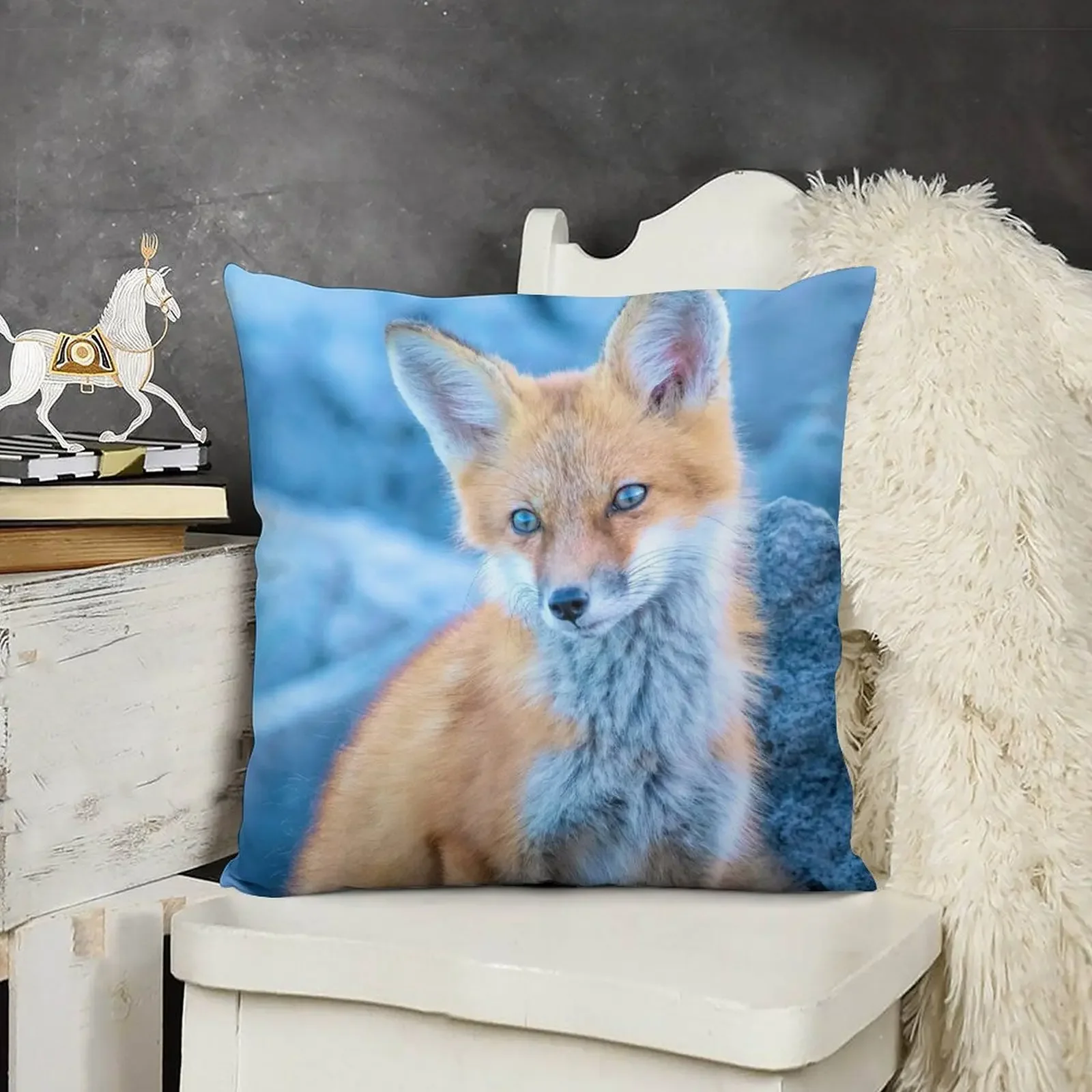 

Foxy Kit Throw Pillow Pillowcases Sofa Pillow Cover Pillowcases For Pillows pillow