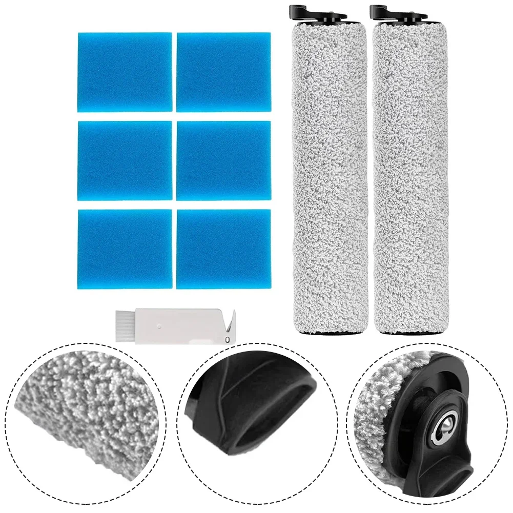 

Фильтры с роликовой щеткой для Tineco для IFloor 2, беспроводной пылесос для влажной и сухой уборки, аксессуары для пылесоса, инструменты для уборки дома