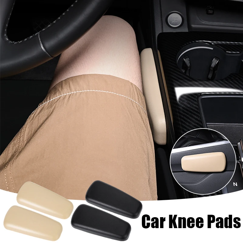 

2pcs Leg Knee Pad For Car Interior Pillow Comfortable Elastic Cushion Memory Foam Universal Thigh Support Arm Rest Accessories