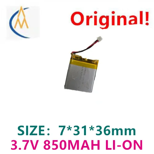 3.7V 703136 capacity lithium battery 850mAh intelligent positioning remote control with sufficient charging capacity