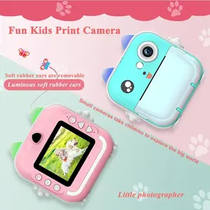 Instant Print Mini Digitalkamera für Kinder, HD 1080p -Bildschirm, Spielzeug im Freien, Thermalpapier, Kinder 8 Hauptverkäufe Smartphone mit Thermokamera - №4