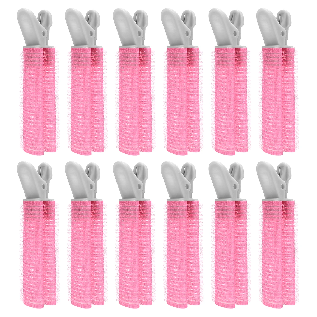 

12 шт., пушистые заколки для волос с челкой, ведро для завивки волос в ленивом стиле, портативные корейские заколки для волос