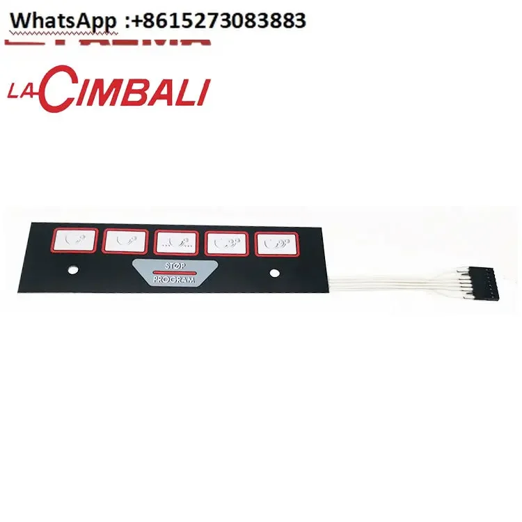 FAEMA Pegasus E98/LA CIMBALI Kimberly-Clark M27 máquina de café cabezal de elaboración tablero de llaves accesorios de teclas de prensa