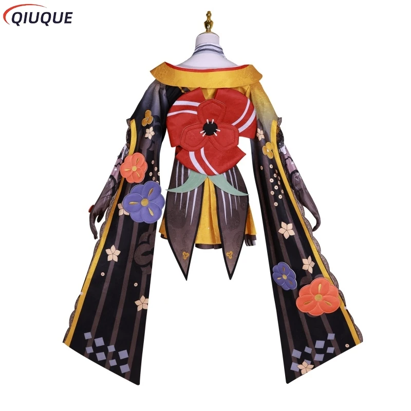 Chiori Cosplay Costume Wigs Boots Shoes Metal Accessories Women Costume Full Set Carnival Party Costume view 3