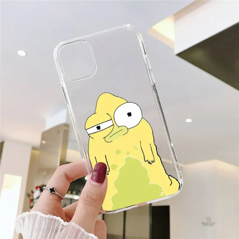 Solar Opposites Pupa cartoon Phone Case Transparent soft For iphone 12 11 13 7 8 6 s plus x xs xr pro max mini