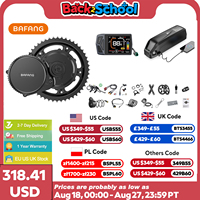 Bafang CAN BBS02B 36V 500W Mid Drive Motor Bike Electric Bicycle Conversion Kits M315 Fit With 36V 13Ah 17.4Ah 24Ah Battery