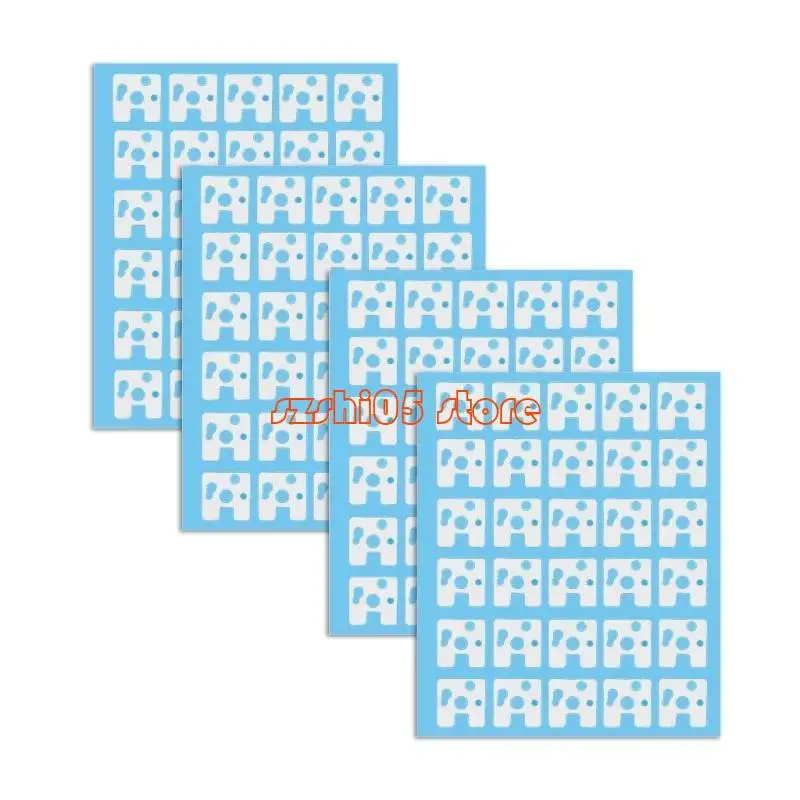 

781E 120Pieces Mechanical Keyboards Switches Sticker Noise Dampener Foam Sound Reduction Insulation Film for Switches