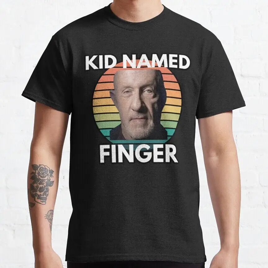 New Limited Kid Named Finger Funny Vintage T Shirt Usa S Xxl