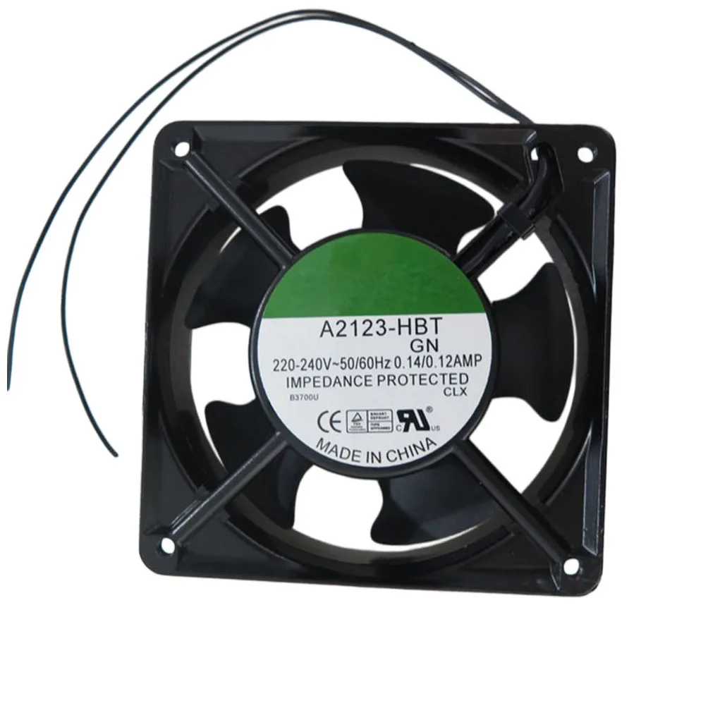 For SUNON A2123-HBT GN 220-240V-50/60Hz 0.14/0.12AMP 2Lines Cooling Fan