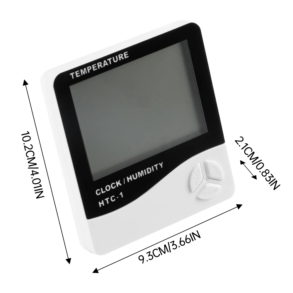 Digital Hygrometer Thermometer for Room Temperature with High Accuracy Wall Mountable Humidity Meter Indoor Climate Monitor