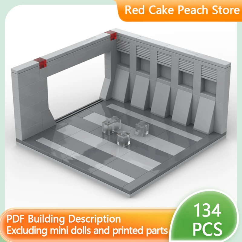City Street View Model MOC Bouwstenen Tiny Launch Module Modulaire technologie Kinderen Vakantiecadeaus Assembleer speelgoedpakket