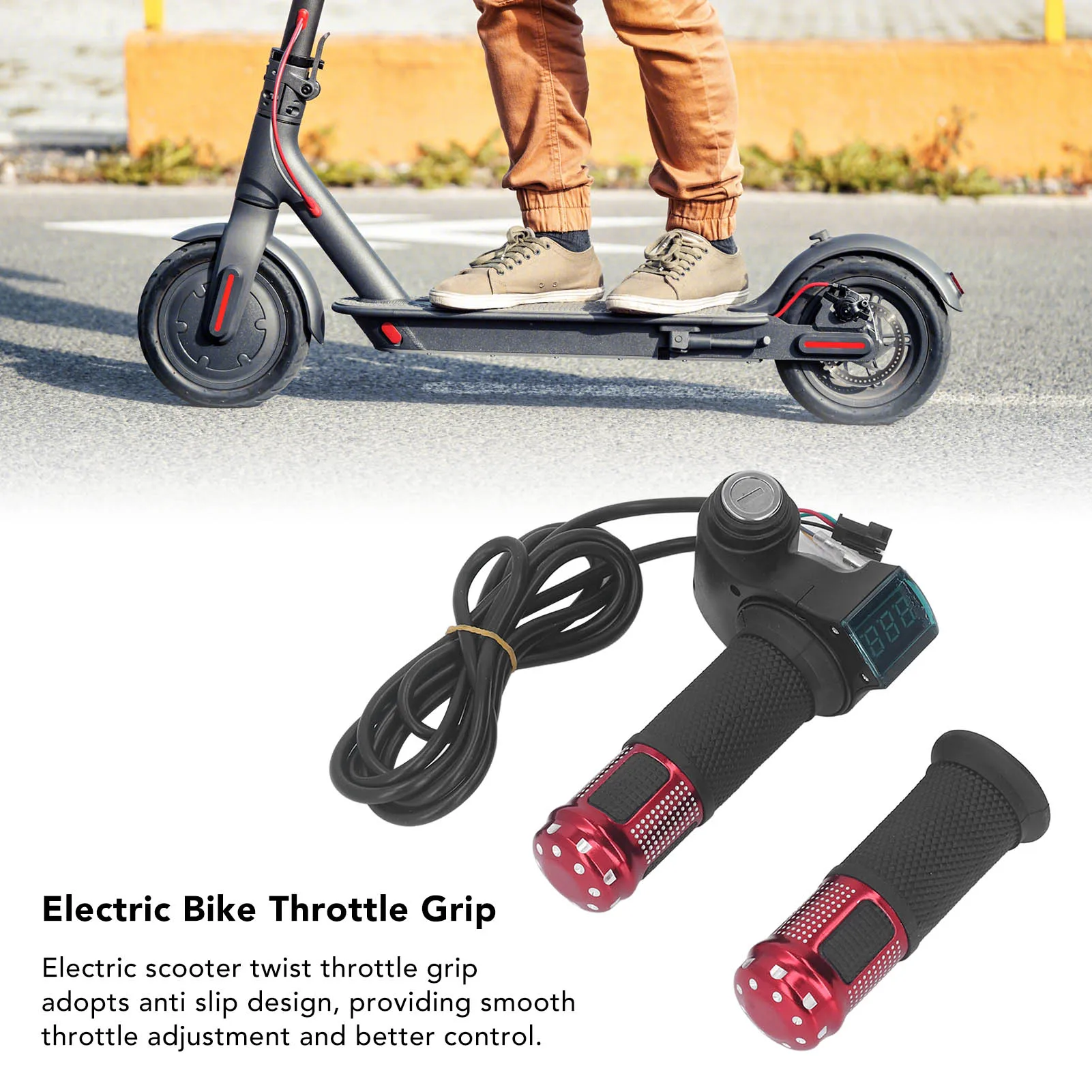 

Ручка дроссельной заслонки для электрического скутера. Гладкая регулировка дроссельной заслонки. Низкая скорость сбоя. Ручка дроссельной заслонки для электрического велосипеда для послеродового управления.