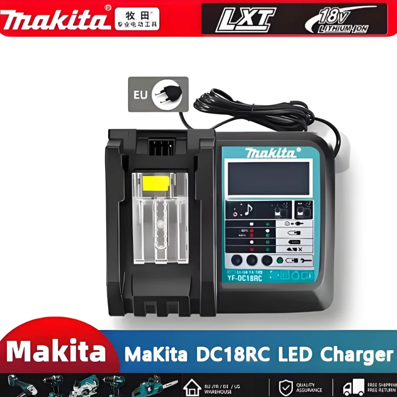 لماكيتا 18 فولت 6.0Ah بطارية ليثيوم ل BL1850B 1860B 1840B LXT/TD173D/BL1830/BL1860/TW251D/TD251DZ استبدال أدوات كهربائية 🔋 #2