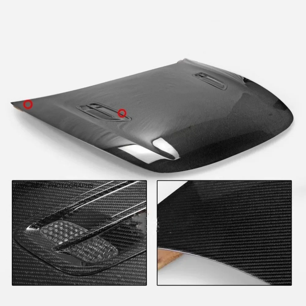 

Для Kia Stinger Body Kit углеродное волокно капот двигателя крышка двигателя в сборе автоаксессуары