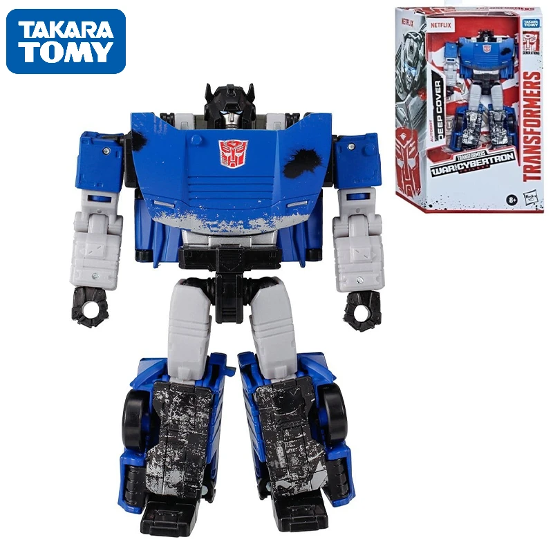 In Stock Takara Tomy Transformers Netflix WFC-17 Deluxe Deep Cover Action Figures Model Toys