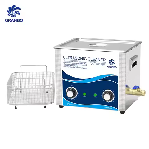 Granbo Ultra Sonic Cleaner 10L 360W 40KHz Ultrasound Cleaning Bath Motorcycle Bicycle Washing Surface Treatment Tools