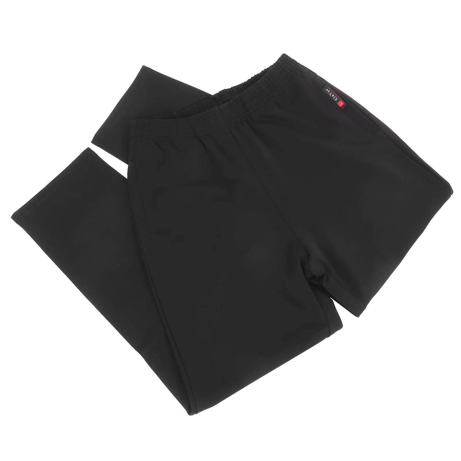 Chef Pants Men Elastic Waist Kitchen Pants Uniforms Workout Athletic Pants Elastic Waist Drawstring Pants For Restaurant Hotel B