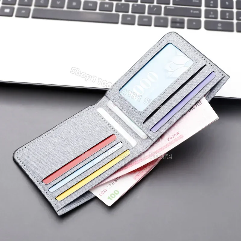 جديد Fnafs قماش المحفظة Monedero قصيرة للطي محفظة الرجال حامل بطاقة بطاقة الائتمان حافظة للعملة المحافظ متعددة الوظائف محافظ هدية #2