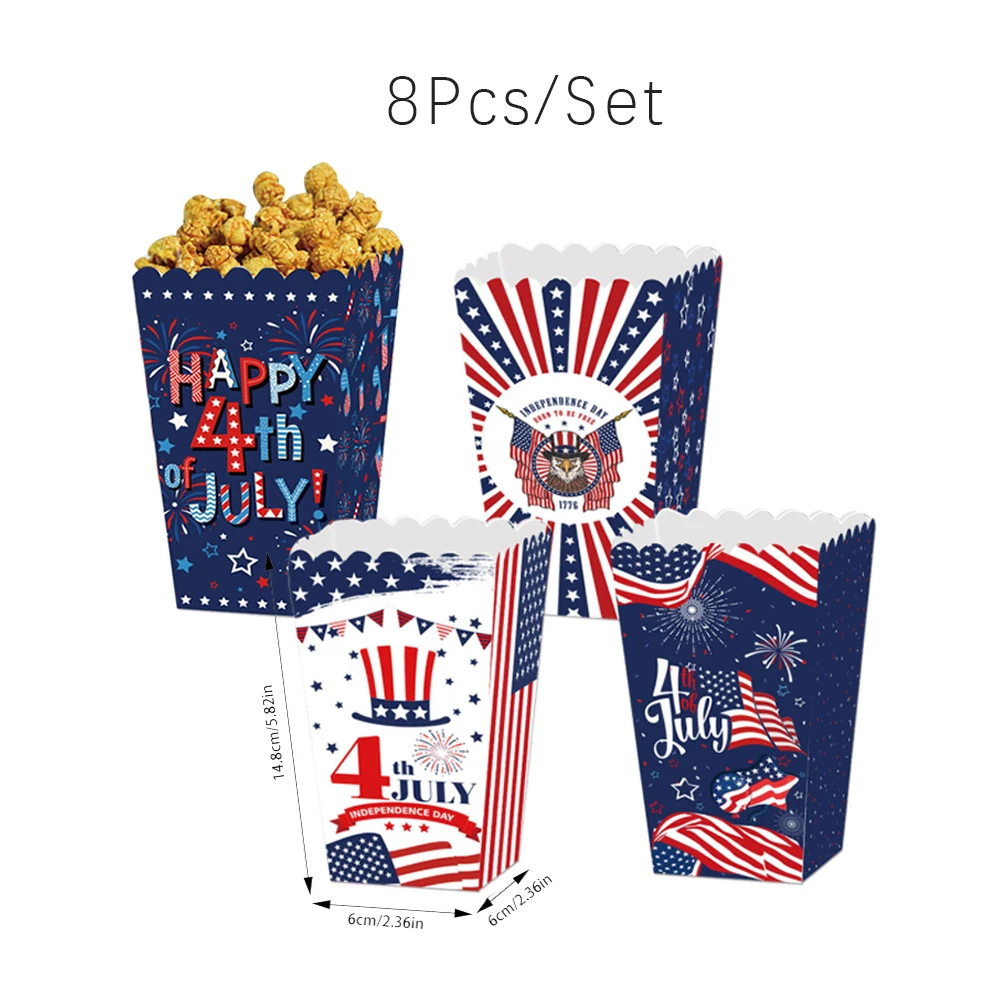 Independence Day Party Photo Props Pendant I Love USA Banner July 4th National Day Party Decoration Supplies USA Balloon Glasses