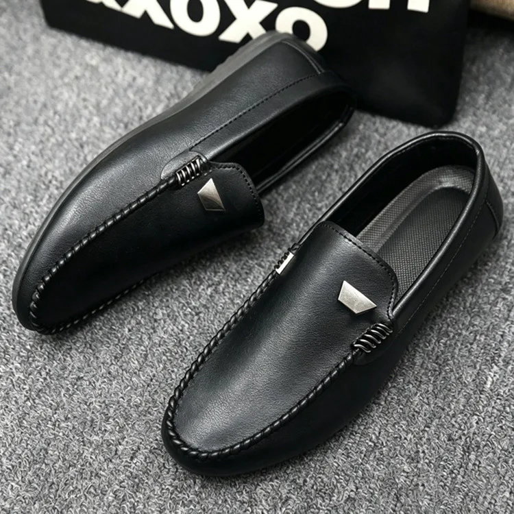 Frühling Herbst Herren Freizeitschuhe Weichsohlige Sneaker Slipper Herren Fahrschuhe – Detail 8