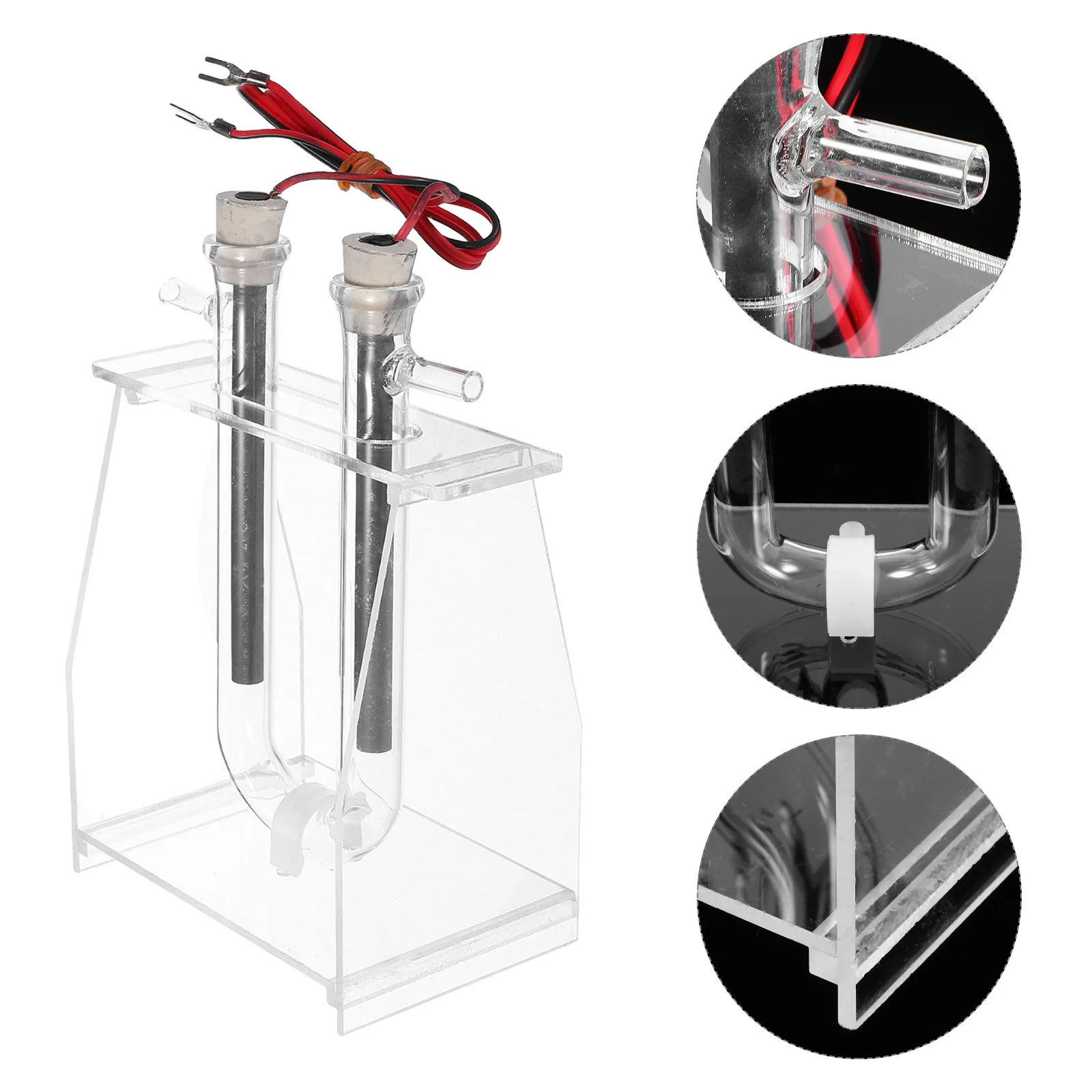 

Electrolysis Apparatus Water Splitting Experiment Lab Educational Physical Teaching Aid Chemistry Demonstration Instrument