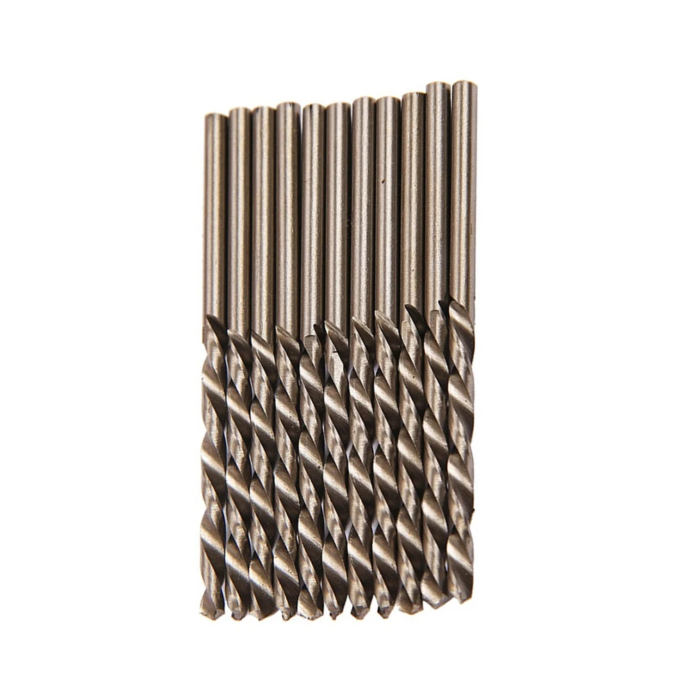 

40pcs Steel Drill Bit Set Twist Bits Constructional Steels Metals Cast Iron Plastic