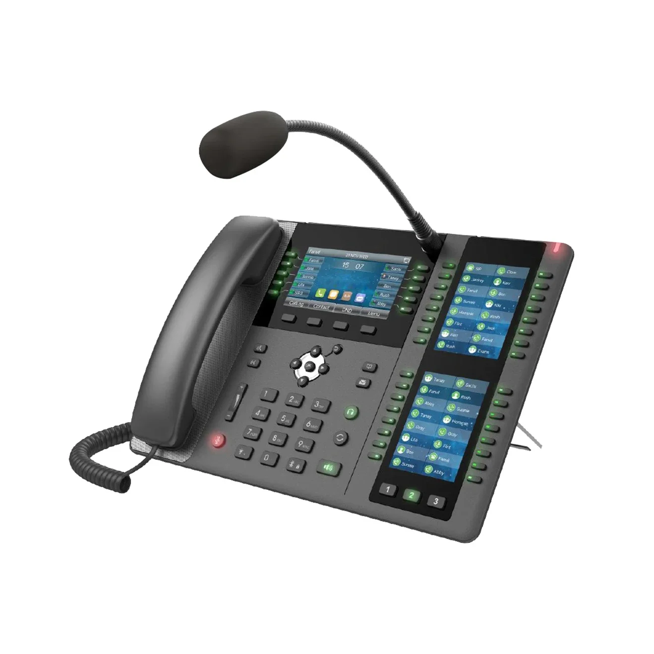 OBT-9808 Professional Audio Video Phone SIP PA System Console Wireless IP Network Intercom