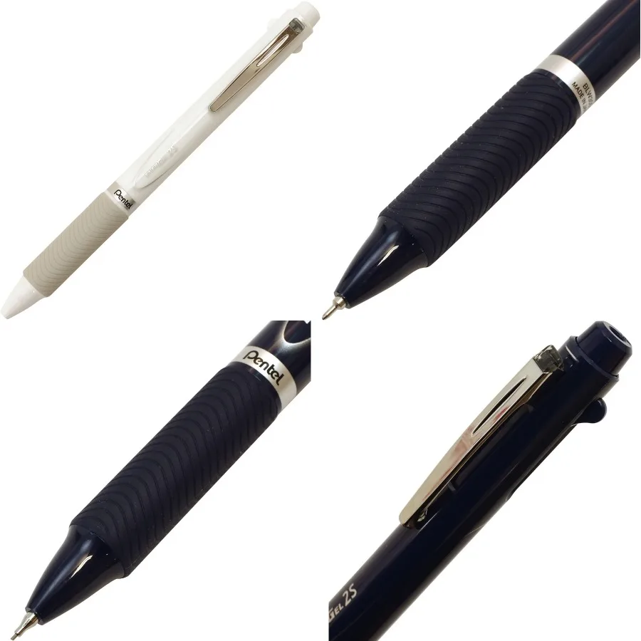 

Pentel Multi-Pen Energel Needle Шариковая ручка Чернила + механический карандаш 0,5 мм для прецизионного письма и рисования Black/Red Ink Ide