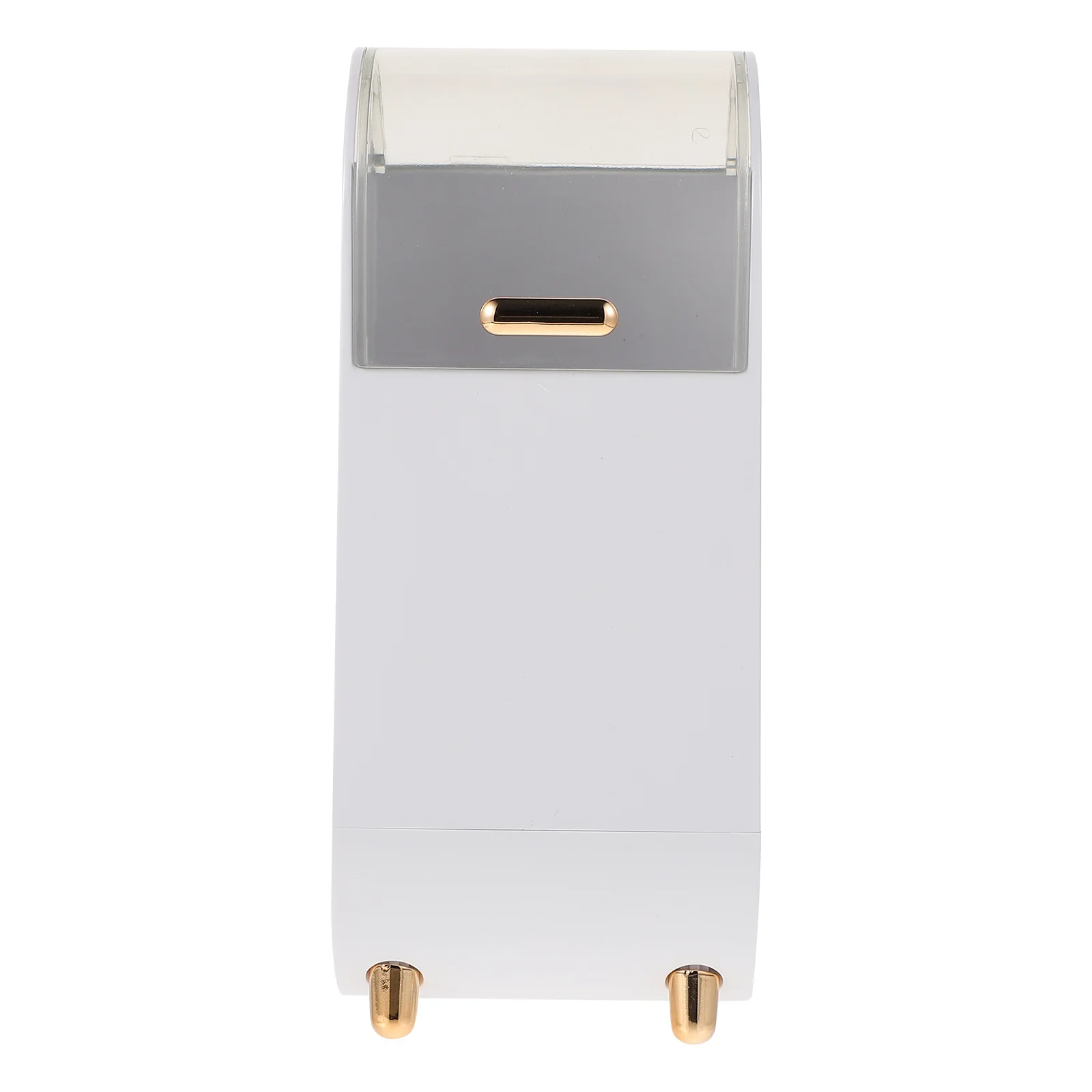 

1pc Transparent Makeup Brush Storage Box Pearl Design For Brushes Eyebrow Pencils Desktop Organizer Bucket