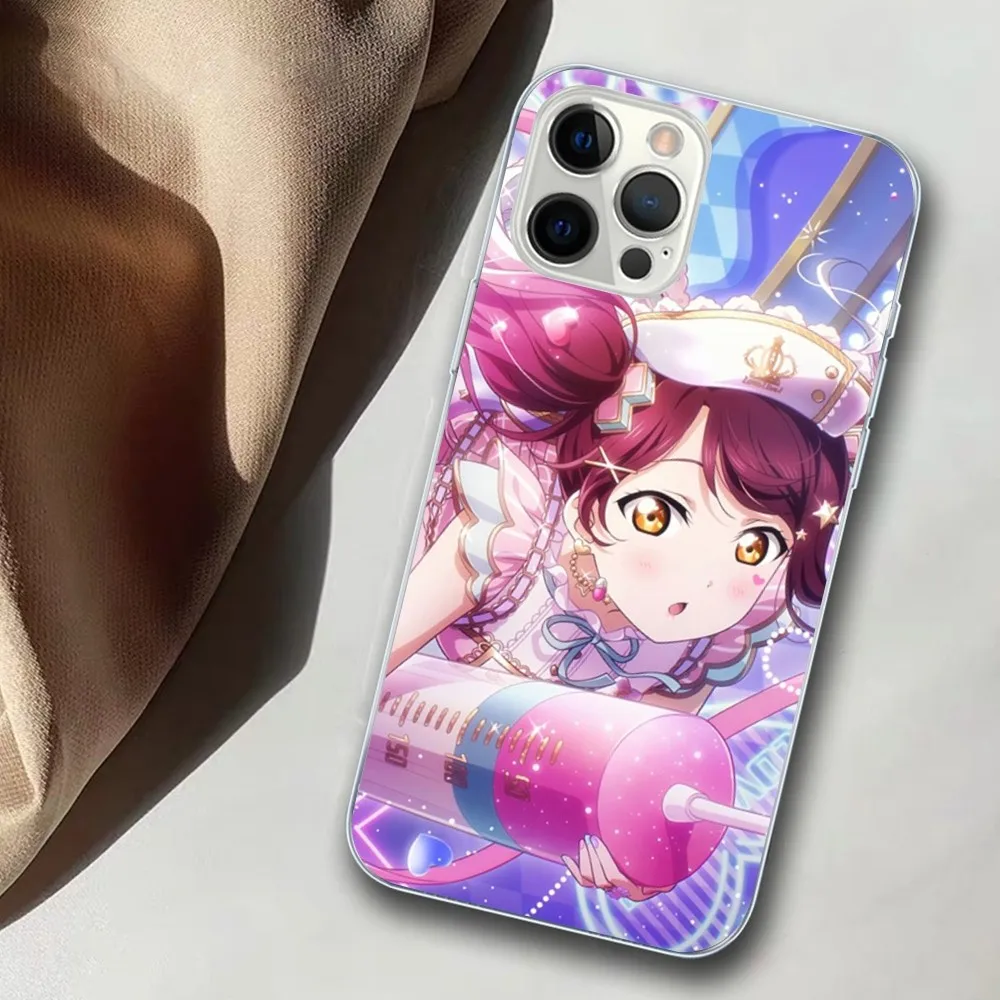 Love Live Anime Phone Case For IPhone 15 14 11 12 13 Mini Pro XS Max Cover 6 7 8 Plus X XR SE 2020 Funda Shell