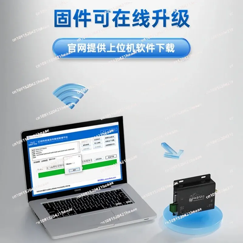 مناسبة لراديو نقل البيانات 433M نقل مستمر عالي السرعة DTU وحدة PLC للاتصالات عن بعد #4