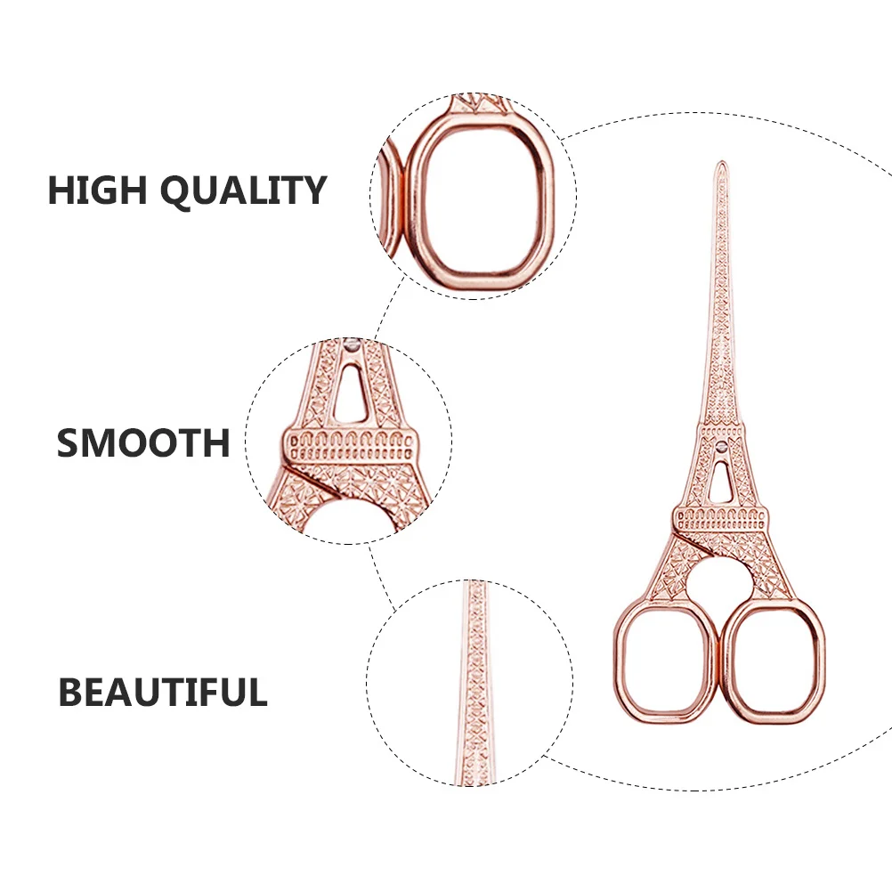 

1Pcs Portable Embroidery Scissor Ergonomic Handle Smooth Surface Bright Color Suitable Sewing Handcraft DIY Craft Scissor