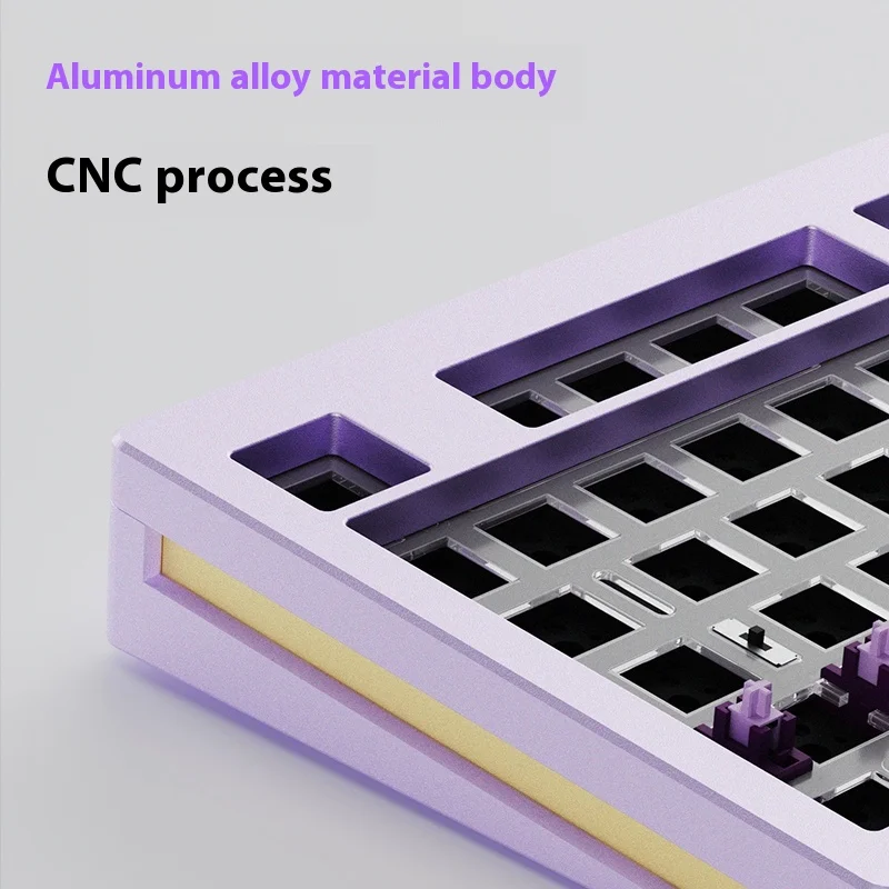 Monsgeek  Custom Mechanical Keyboard Kits Aluminium Alloy 108key Layout Supports Three-Mode Wireless Connection Hot-Swappable