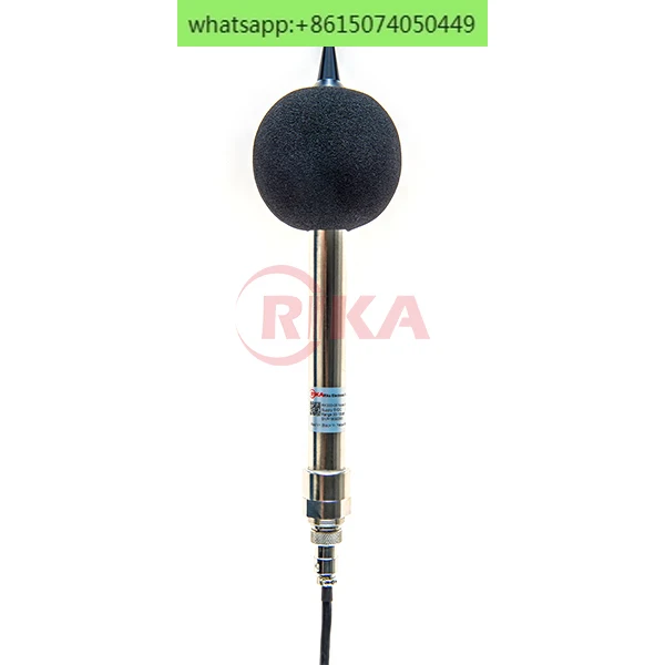 RK300-06 Industrial 30-130dB Capacitive Microphone Sound Noise Level Monitor Meter Sensor Transmitter