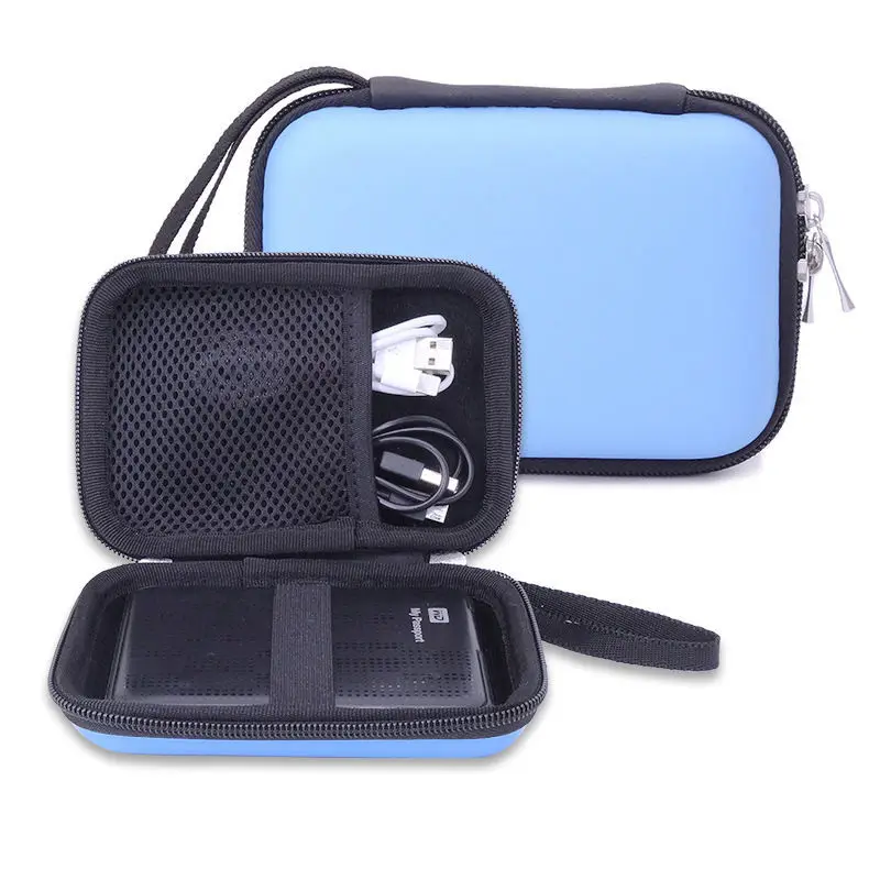 PU Leather Hard Shell Carrying Case Bag for U Disk, SD Card, USB Flash Drives Bank USB key,Bank USB key