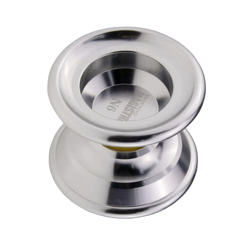 MAGICYOYO Yoyo N6 Magistrate Professional Alloy Yoyo Unresponsive Yoyo with Bag+5 Strings+Glove