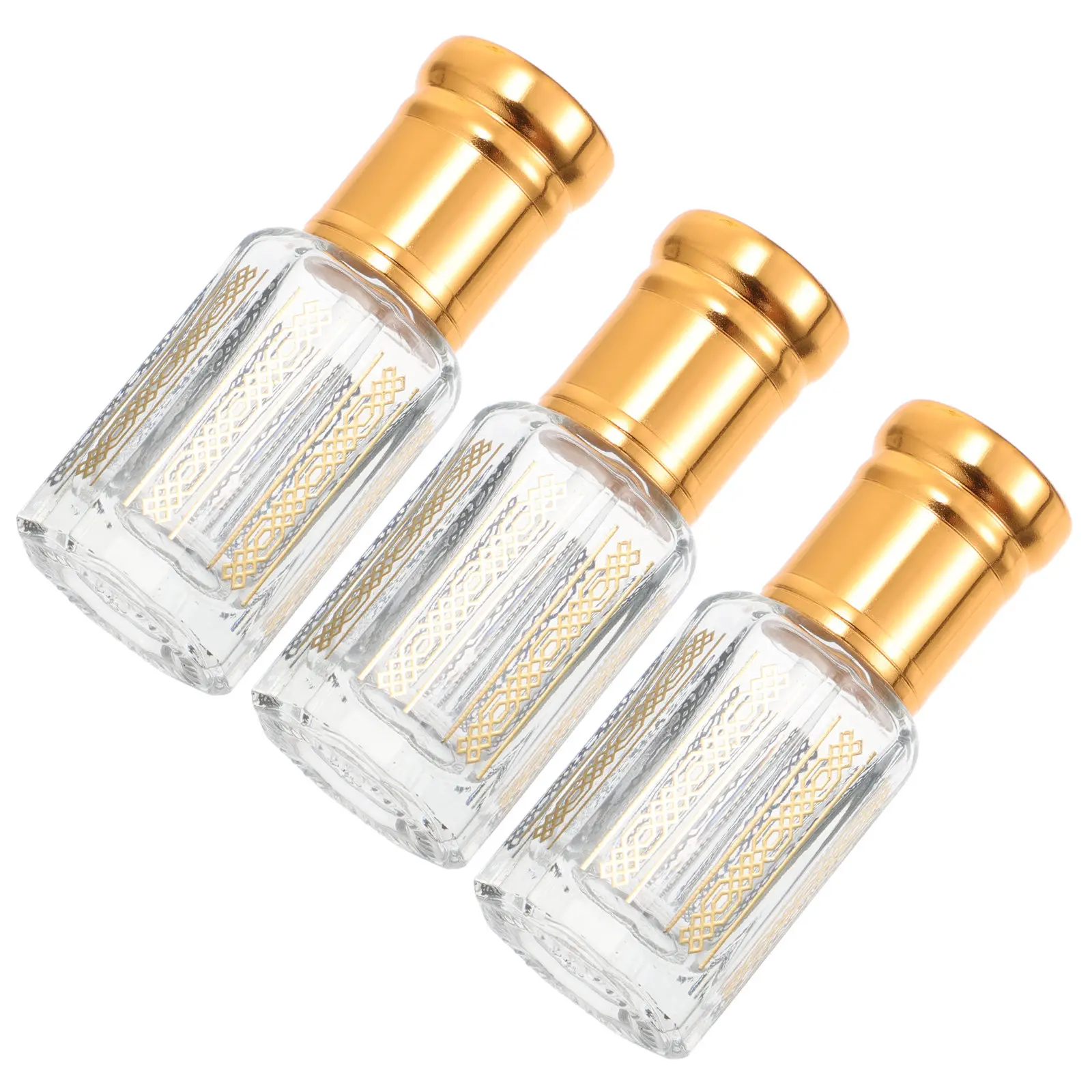 6Pcs Essential Oil Roller Bottles Small Portable Glass Containers for Travel DIY Perfume Roll-on Bottles Glass Containers view 6