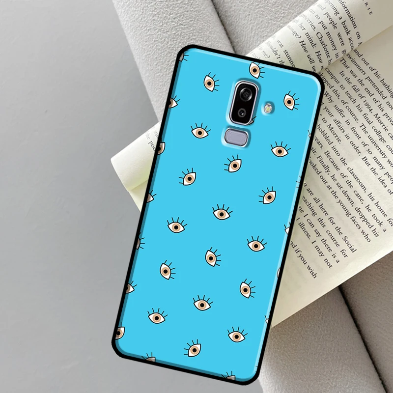 Nazar Boncuğu Evil Eye Case For Samsung Galaxy J4 J6 Plus A6 A7 A8 A9 J8 2018 A3 A5 J1 2016 J3 J5 J7 2017 Cover