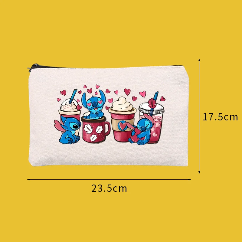 Disney Travel Cosmetic Organizer, Bolsa de Maquiagem, Bolsa De Armazenamento, Bolsa De Perfume, Lilo & Stitch, Mickey, Minnie Mouse, Fêmea, 2024