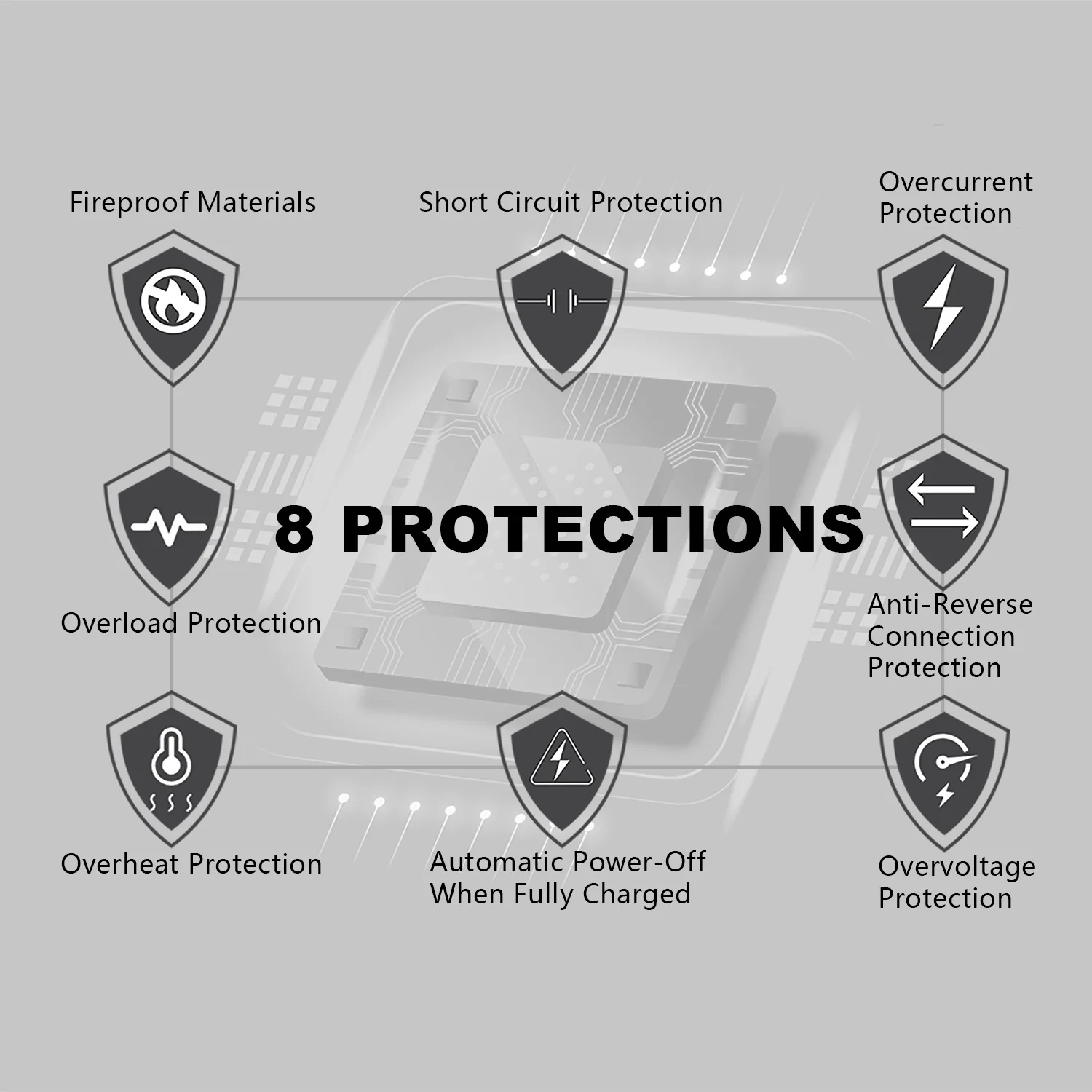 Con pantalla LCD 12V 2A plomo ácido AGM Gel cargador automático inteligente coche motocicleta cargador de batería para coche/RV/ATV/barco